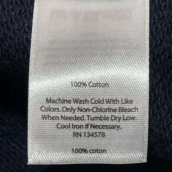 Vineyard Vines 1/4 Zip Shep Shirt Womens Size Small Blue Logo - Picture 5 of 8